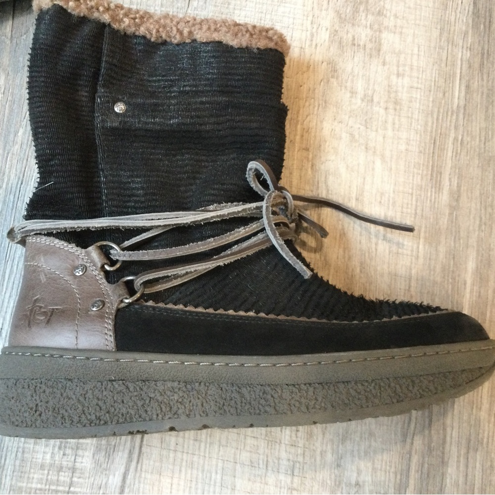 OTBT Leather Slope Boot - Picture 4 of 11